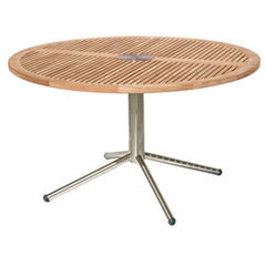 ALEXANDER ROSE AVANT ROUND TEAK GARDEN TABLE